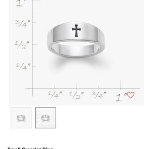 James Avery Cross Men/Women Ring